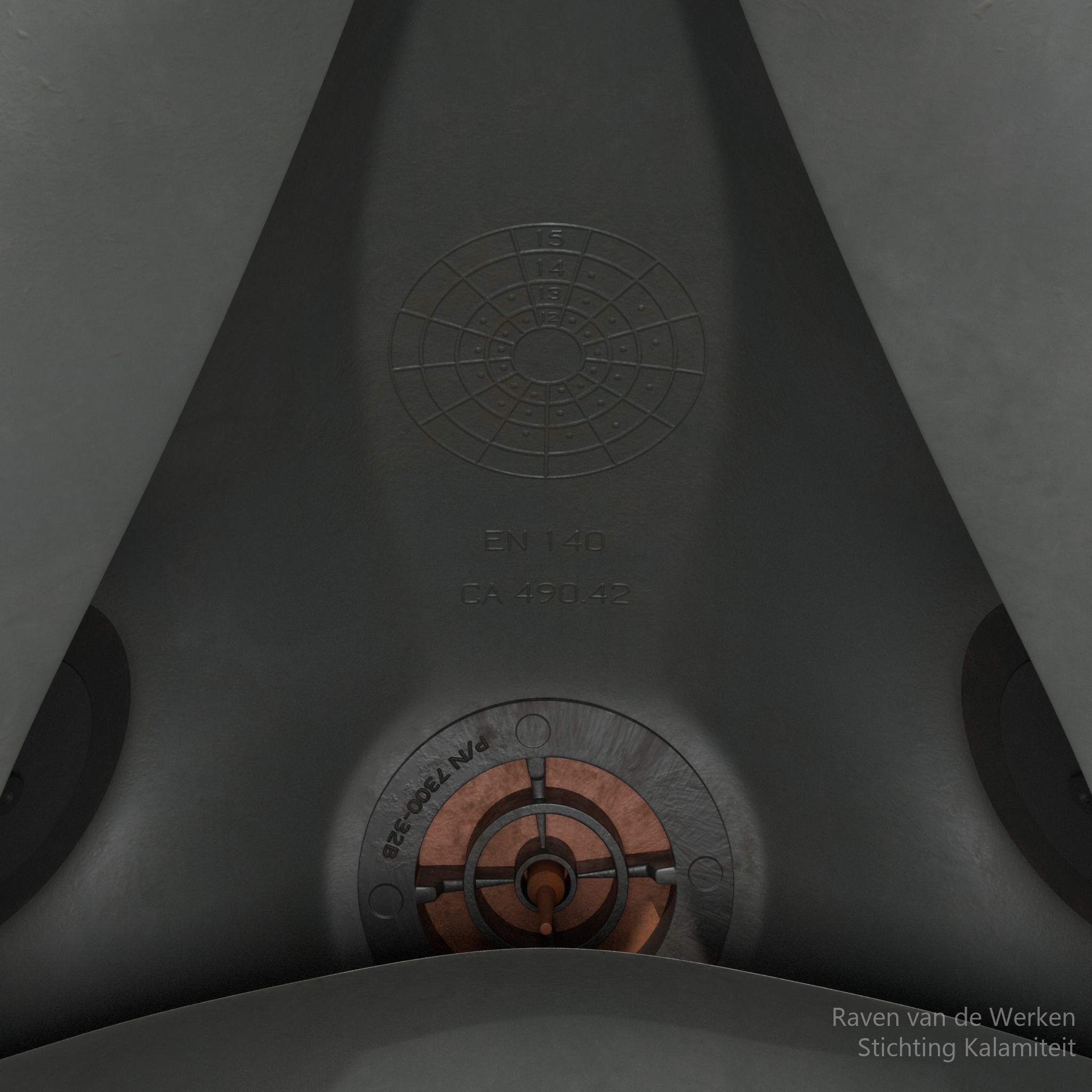 Respirator gas mask 3D model_5