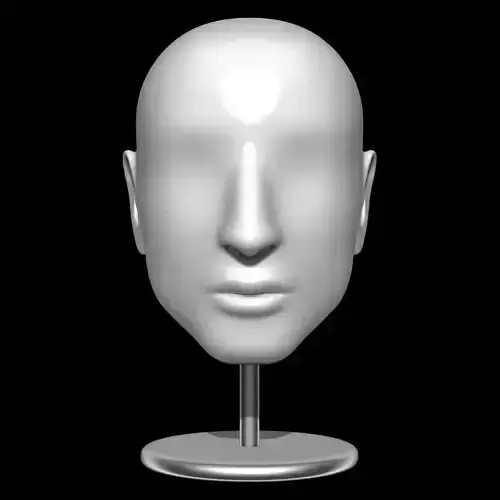 Mannequin head 3D model