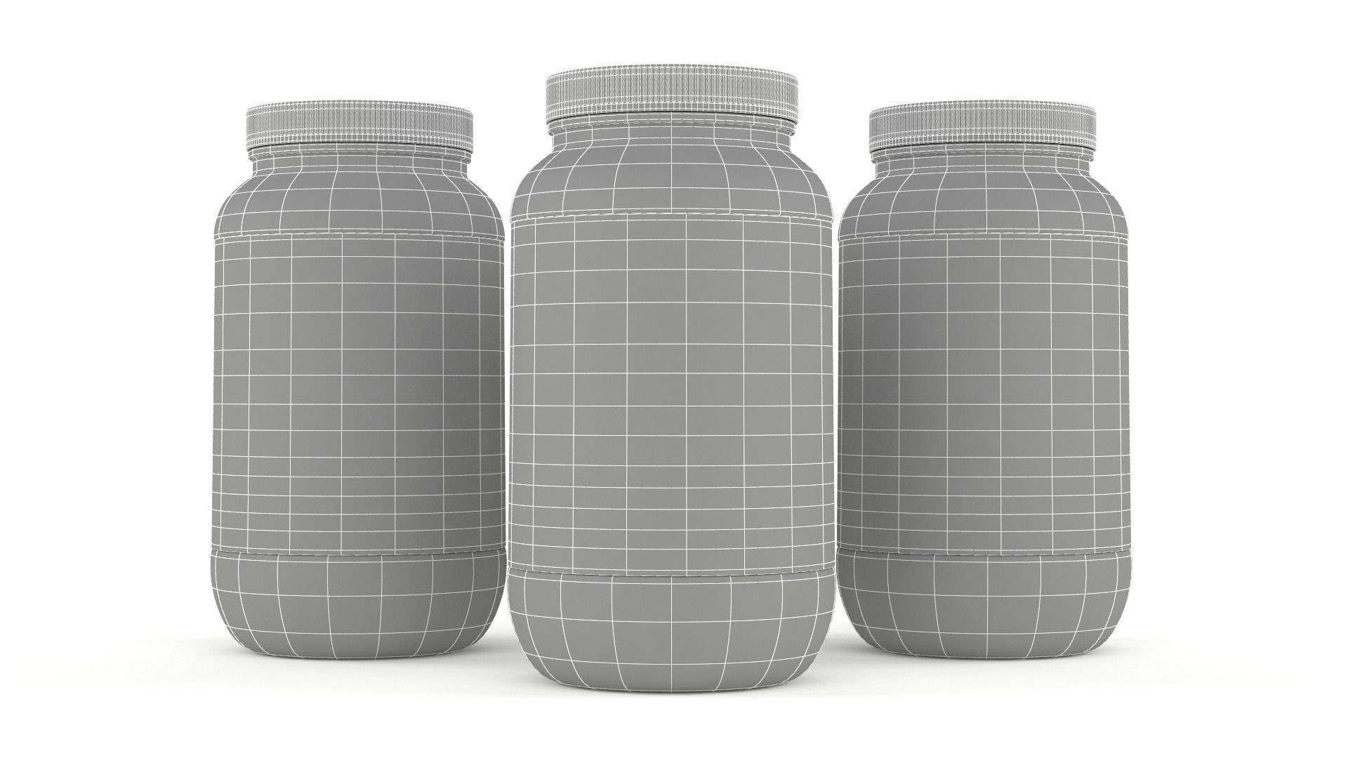 Protein Powder 3D model_5