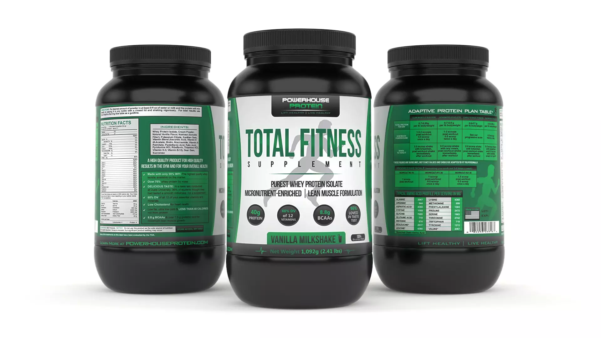 Protein Powder 3D model_0