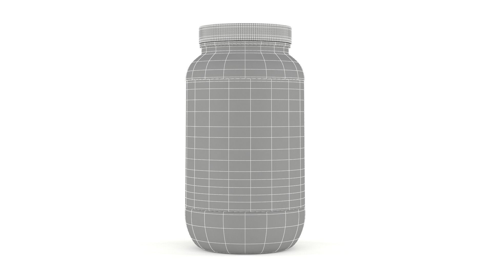 Protein Powder 3D model_6