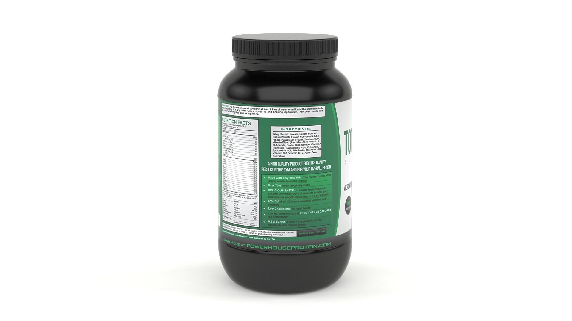 Protein Powder 3D model_2