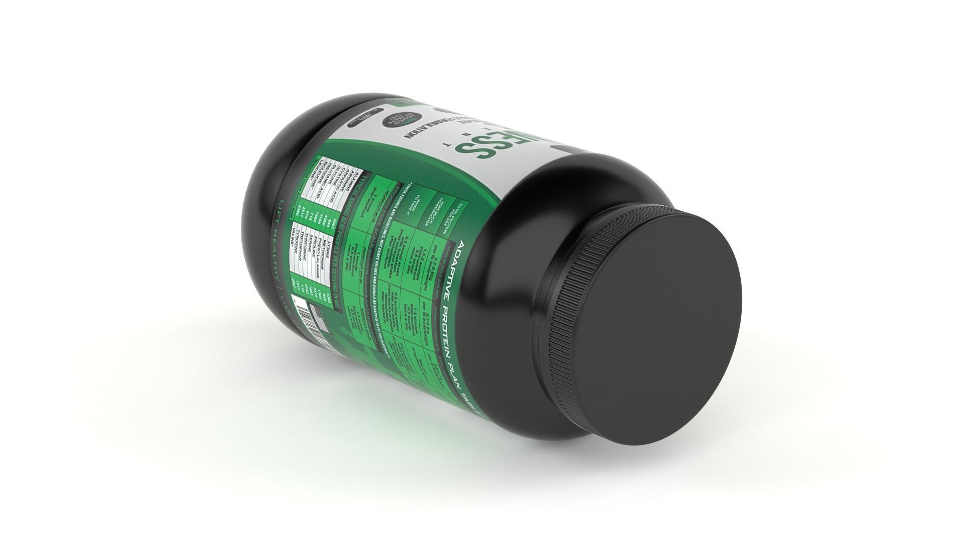 Protein Powder 3D model_4