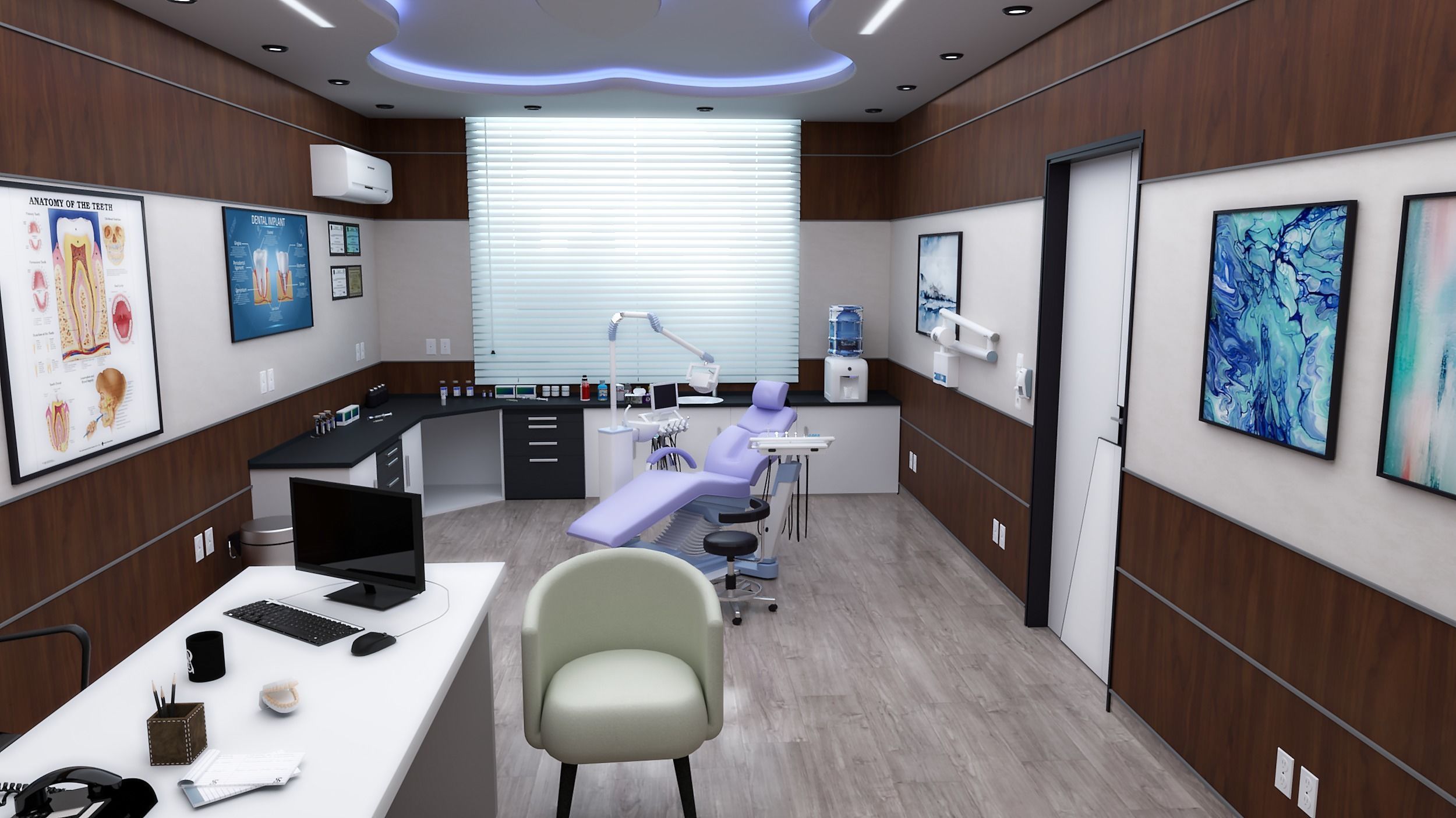 Medical Center-Complete Project -2d Plans - 3d Model Set 3D Model Collection_17