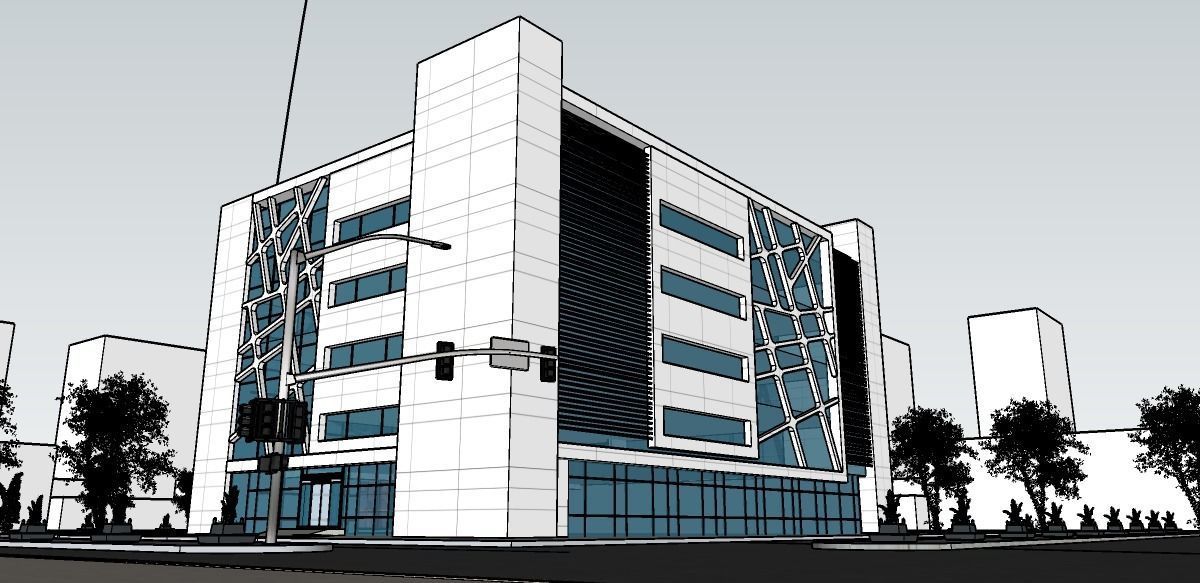 Medical Center-Complete Project -2d Plans - 3d Model Set 3D Model Collection_4
