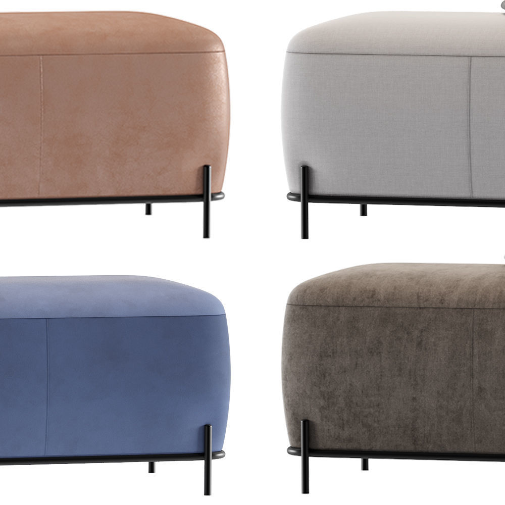 Puff Pawai set 3D model_1