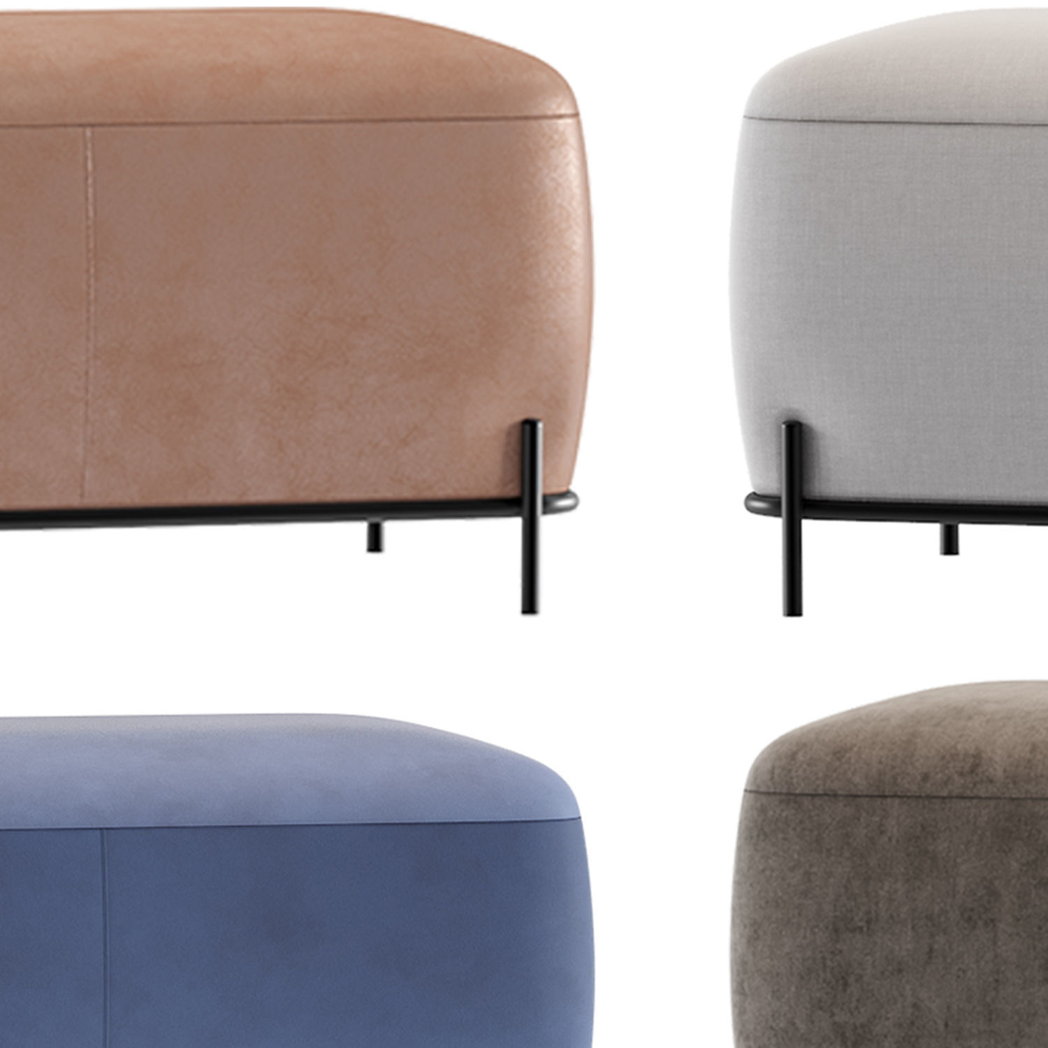 Puff Pawai set 3D model_2