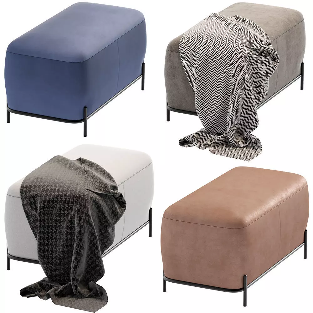 Puff Pawai set 3D model_0