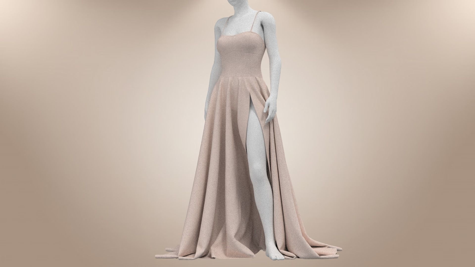 Collection Of Dresses 3D model_22