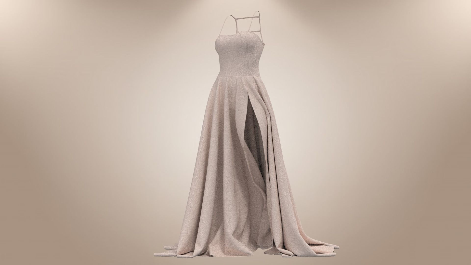 Collection Of Dresses 3D model_21