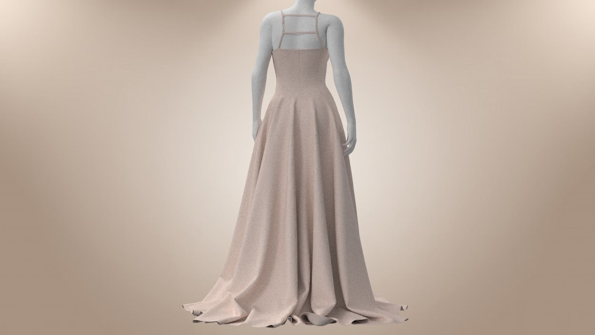 Collection Of Dresses 3D model_19