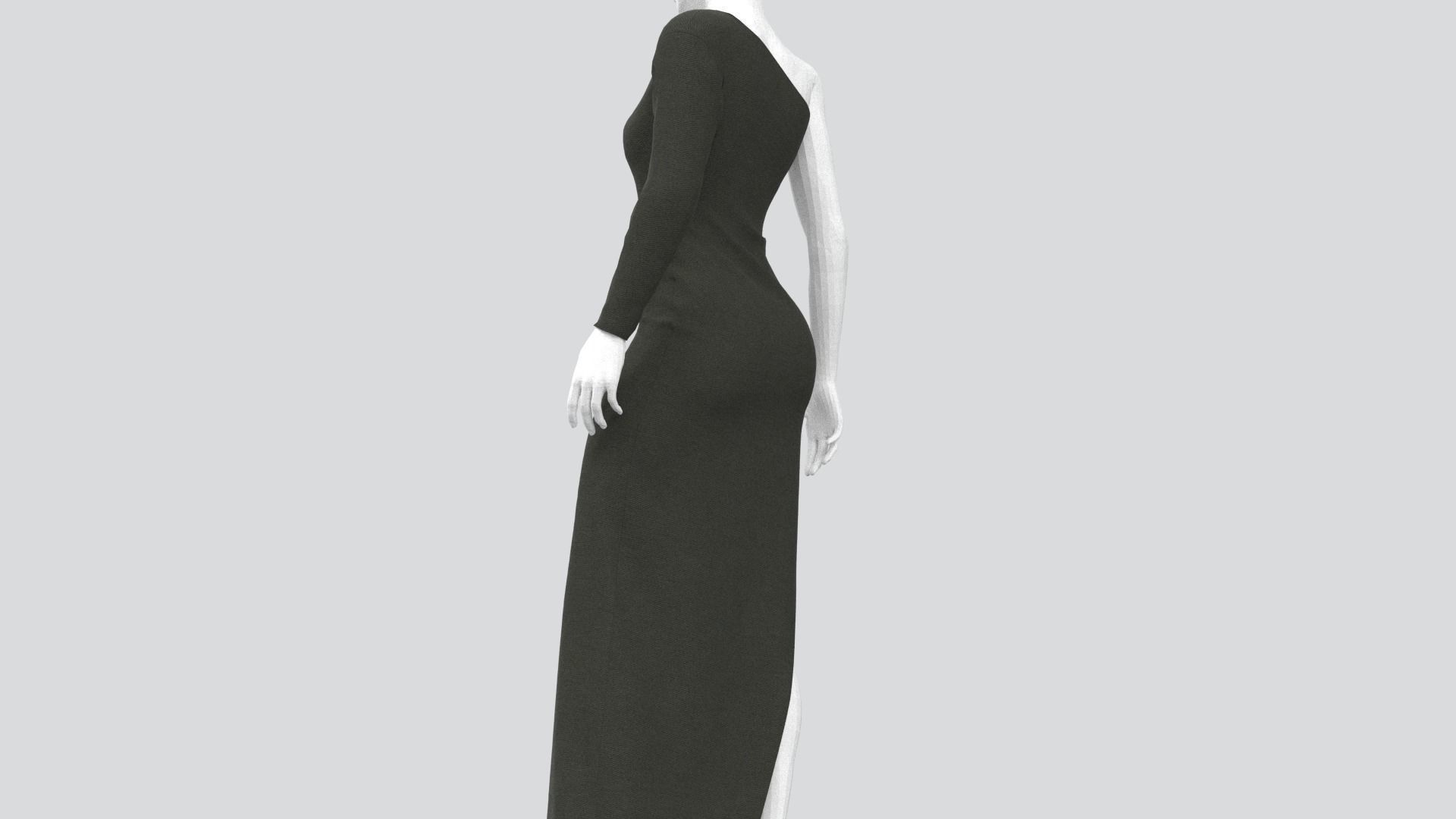 Collection Of Dresses 3D model_15