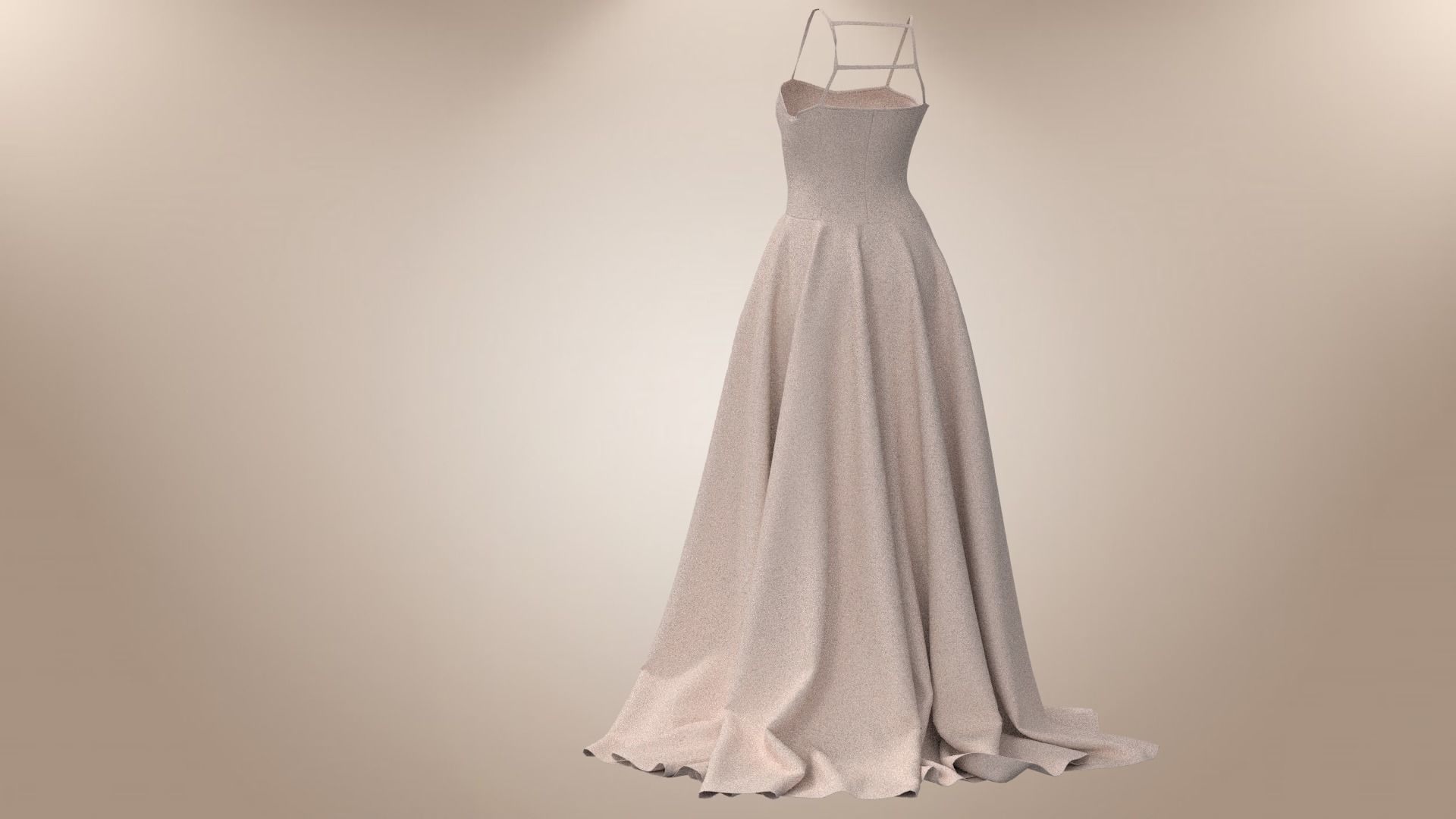 Collection Of Dresses 3D model_23