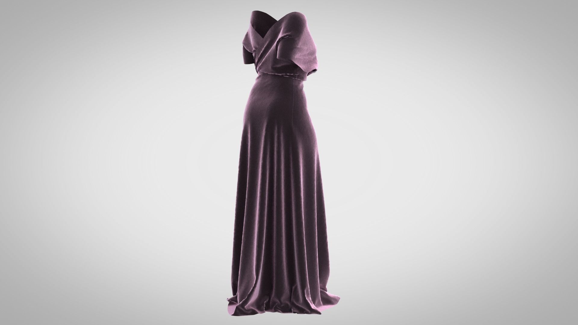 Collection Of Dresses 3D model_13