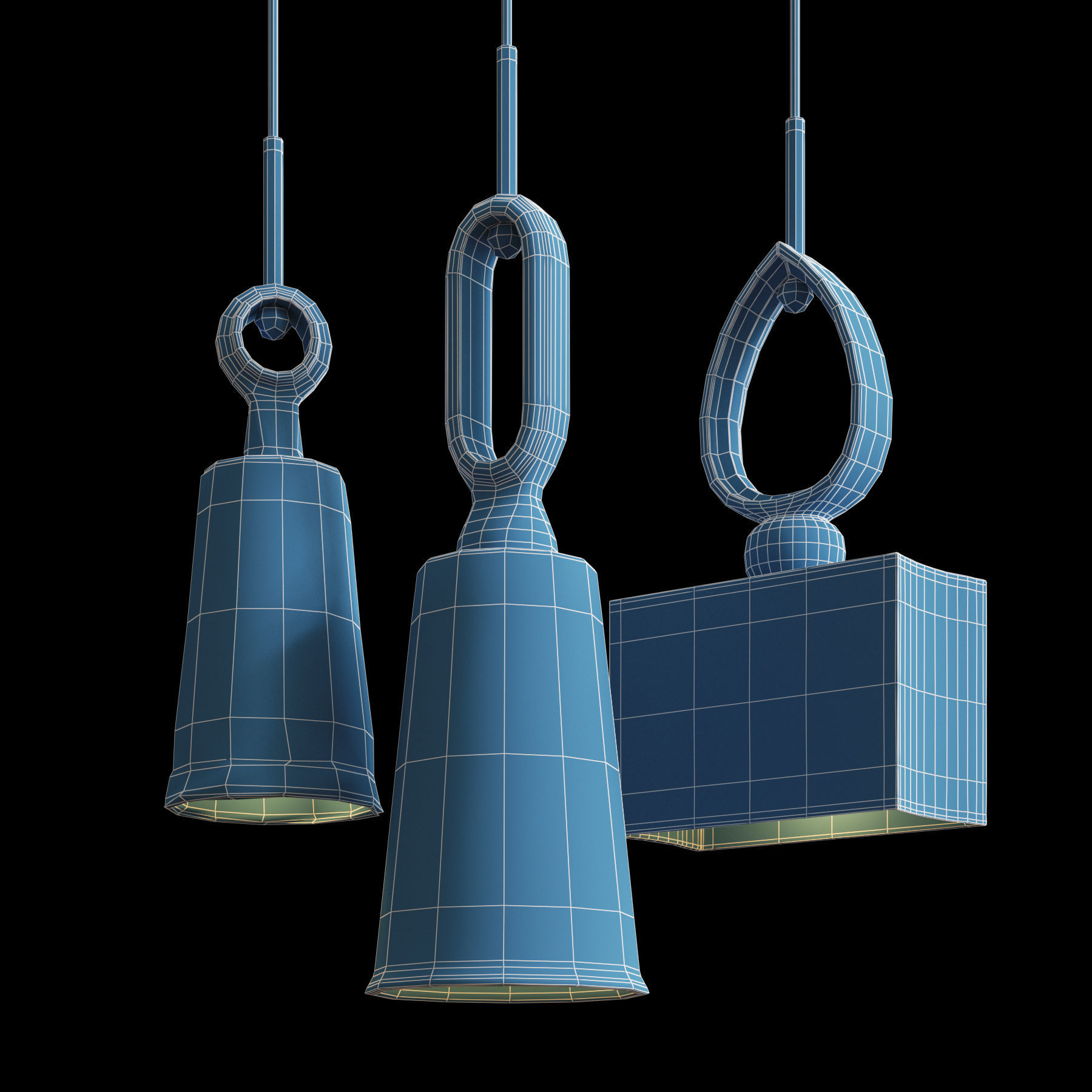 Codor Design - Plaster obscura bells 3D model_2