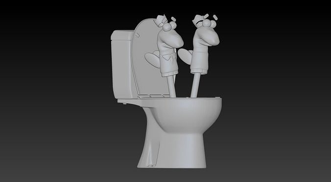 Cosmo and Wanda Puppets 3D print model