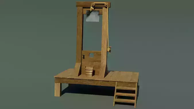 Wooden guillotine