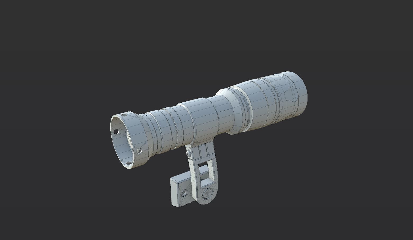 S And S PRECISION M AX MOUNT Low Poly PBR 3D Model  Low-poly 3D model_7