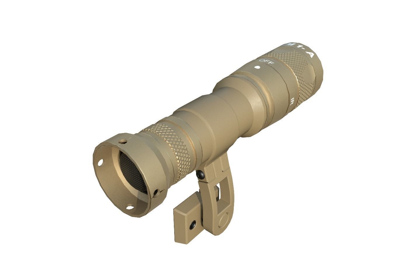 S And S PRECISION M AX MOUNT Low Poly PBR 3D Model  Low-poly 3D model_9