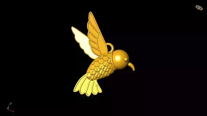 Bee Necklace - Hummingbird