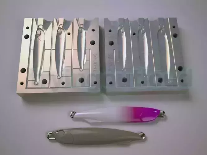 DM Slim Likeness 20-30-40gr Metal Jig Molds