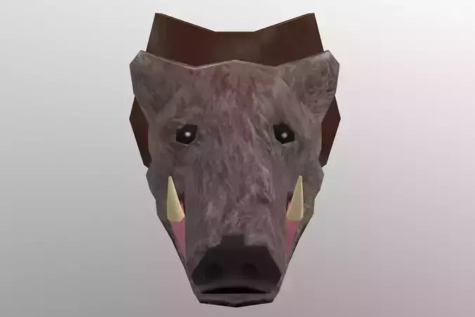 Boar Head 3D model