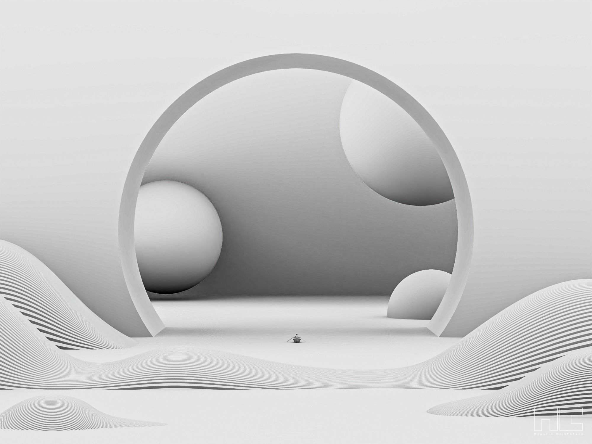 Mind rowing  3D model_1