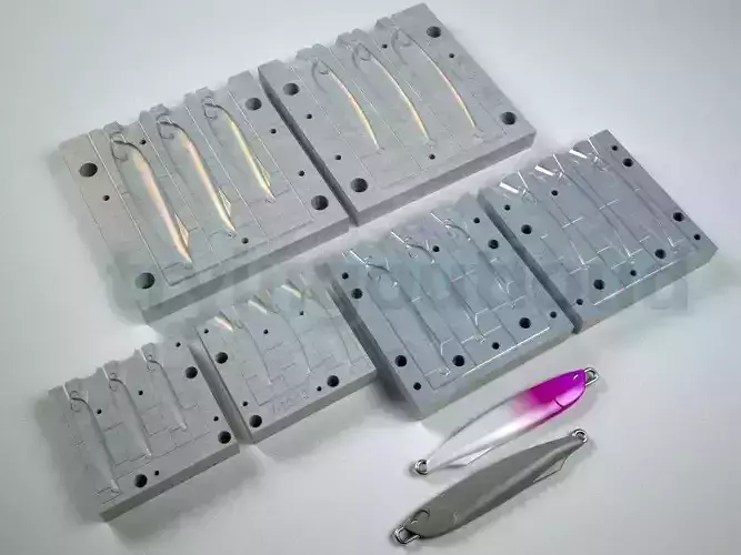 DM Slim Likeness 7-100gr Metal Jig Mold Packs