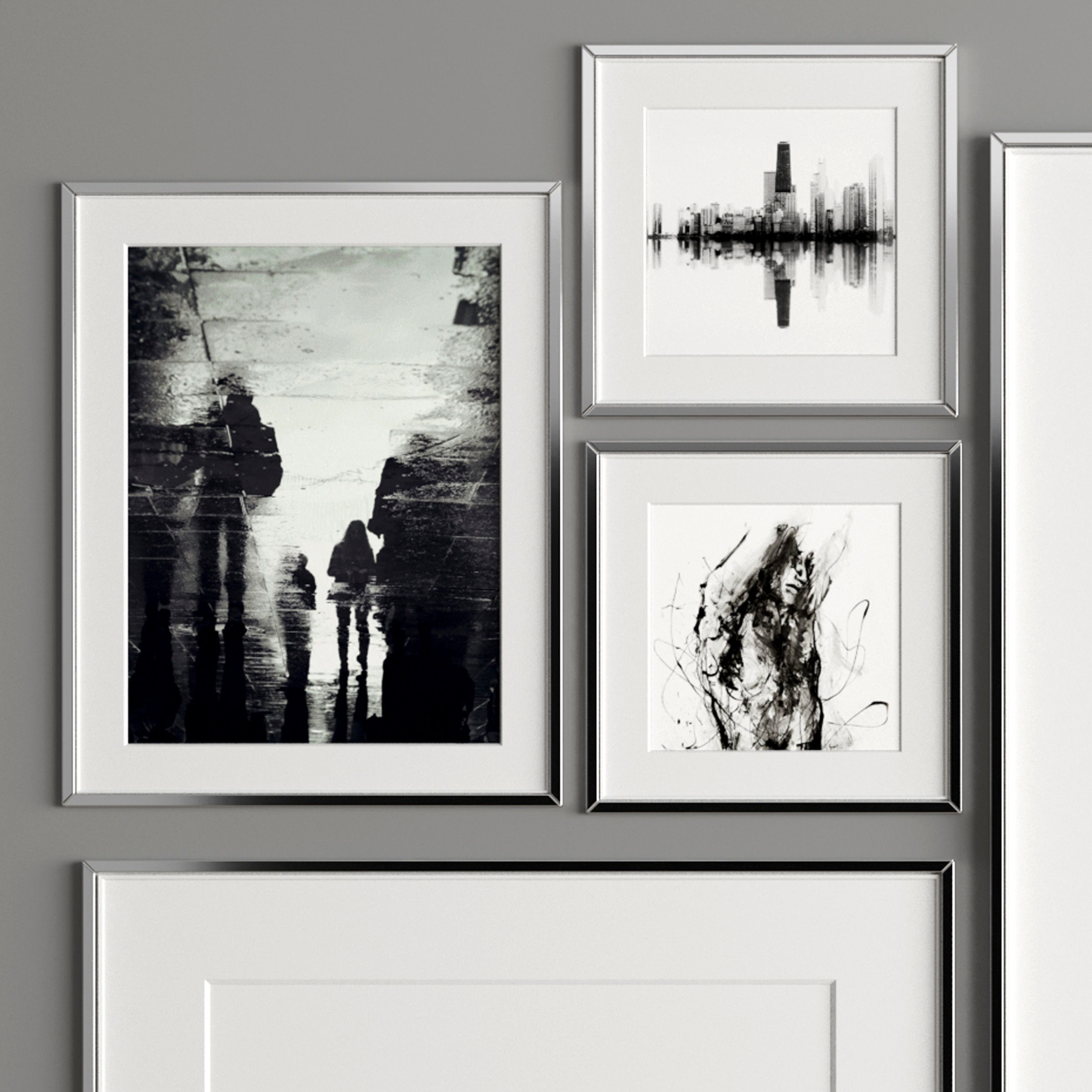 Art Frame 329 Low-poly 3D model_3