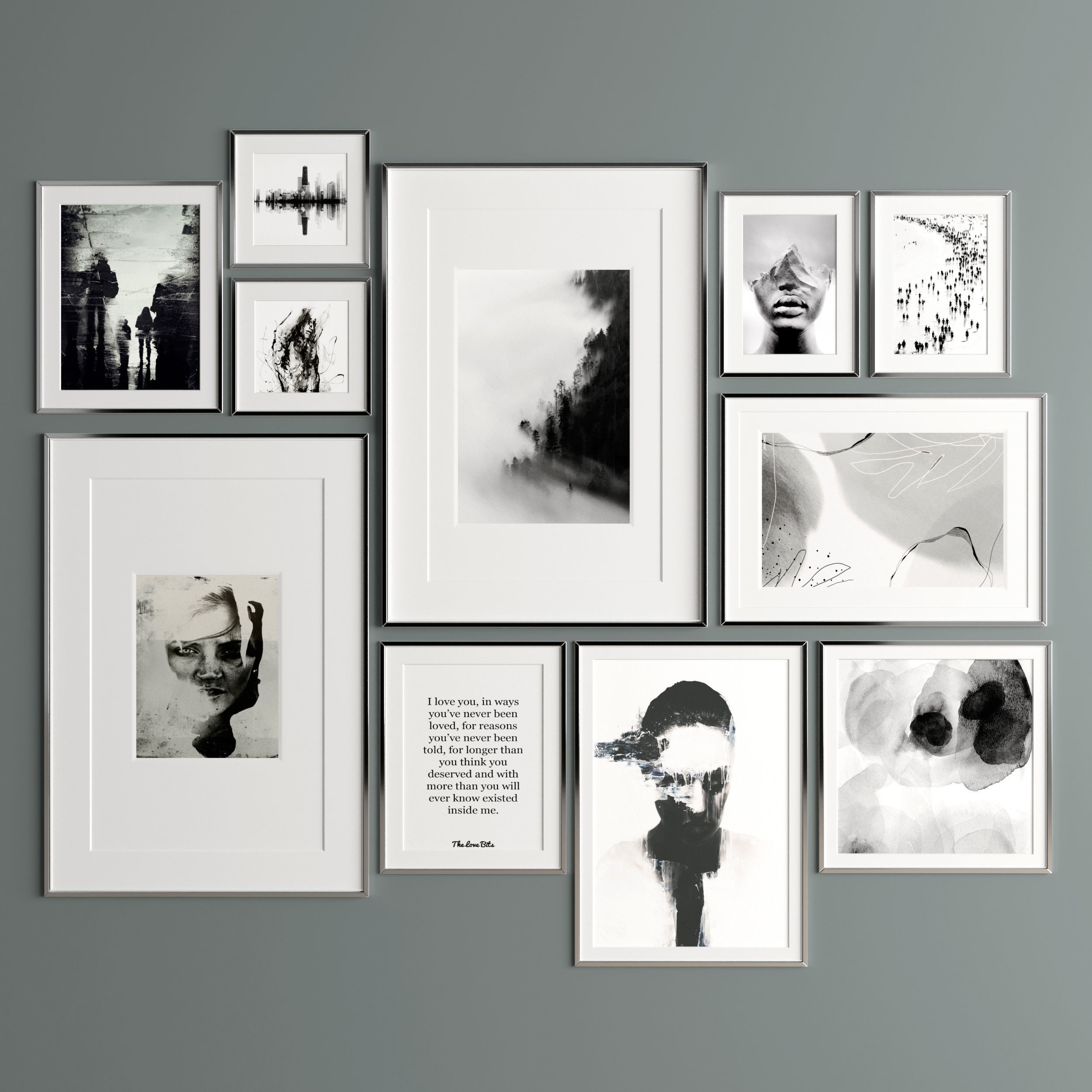 Art Frame 329 Low-poly 3D model_1