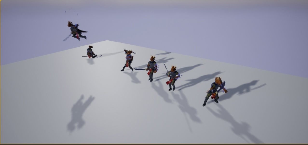 Crystal Knight Low-poly 3D model_16