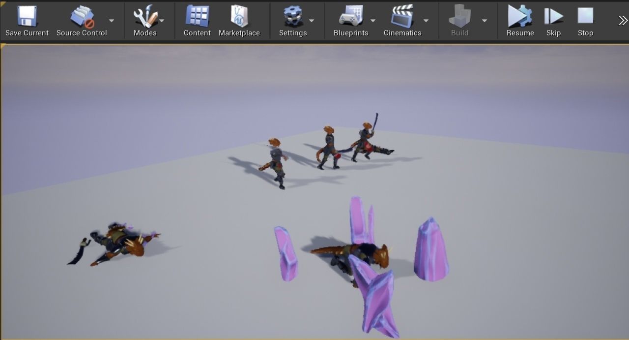 Crystal Knight Low-poly 3D model_15