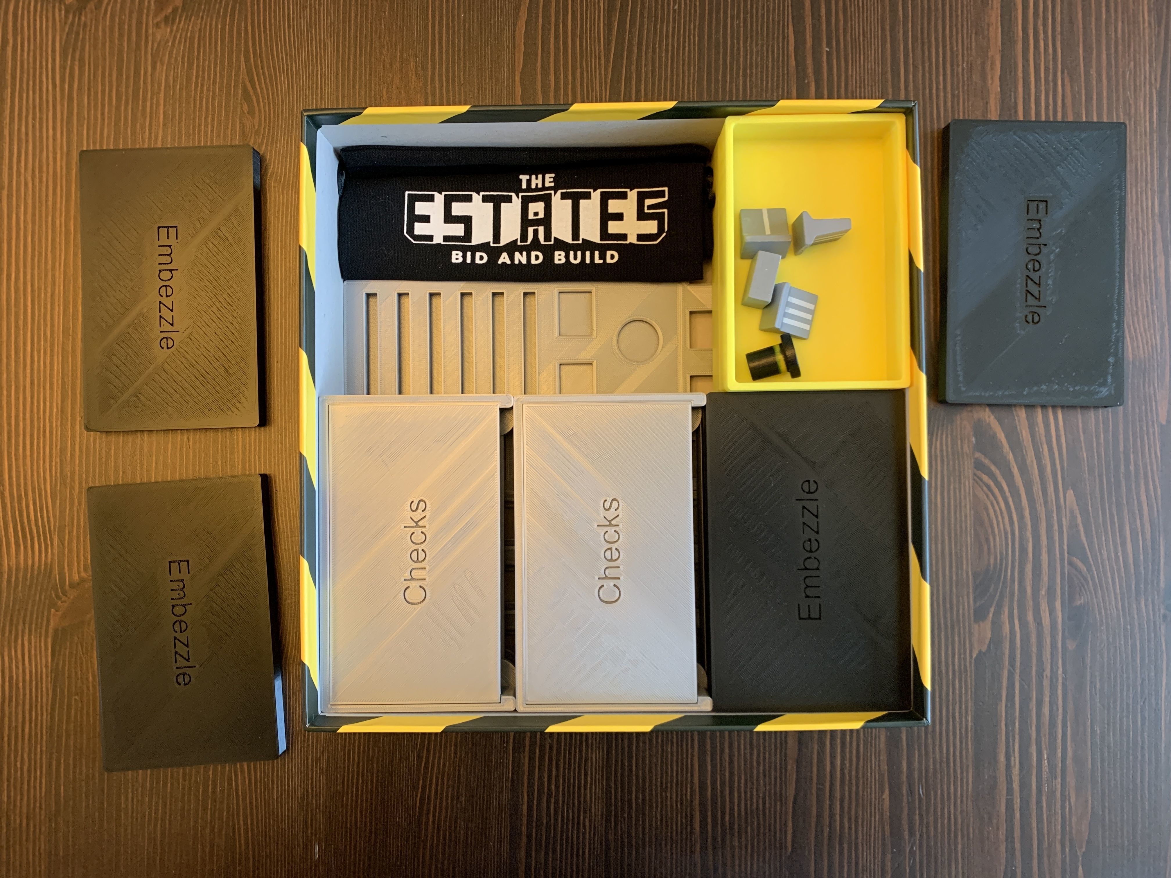 The Estates Board Game Organizer Insert 3D print model_11