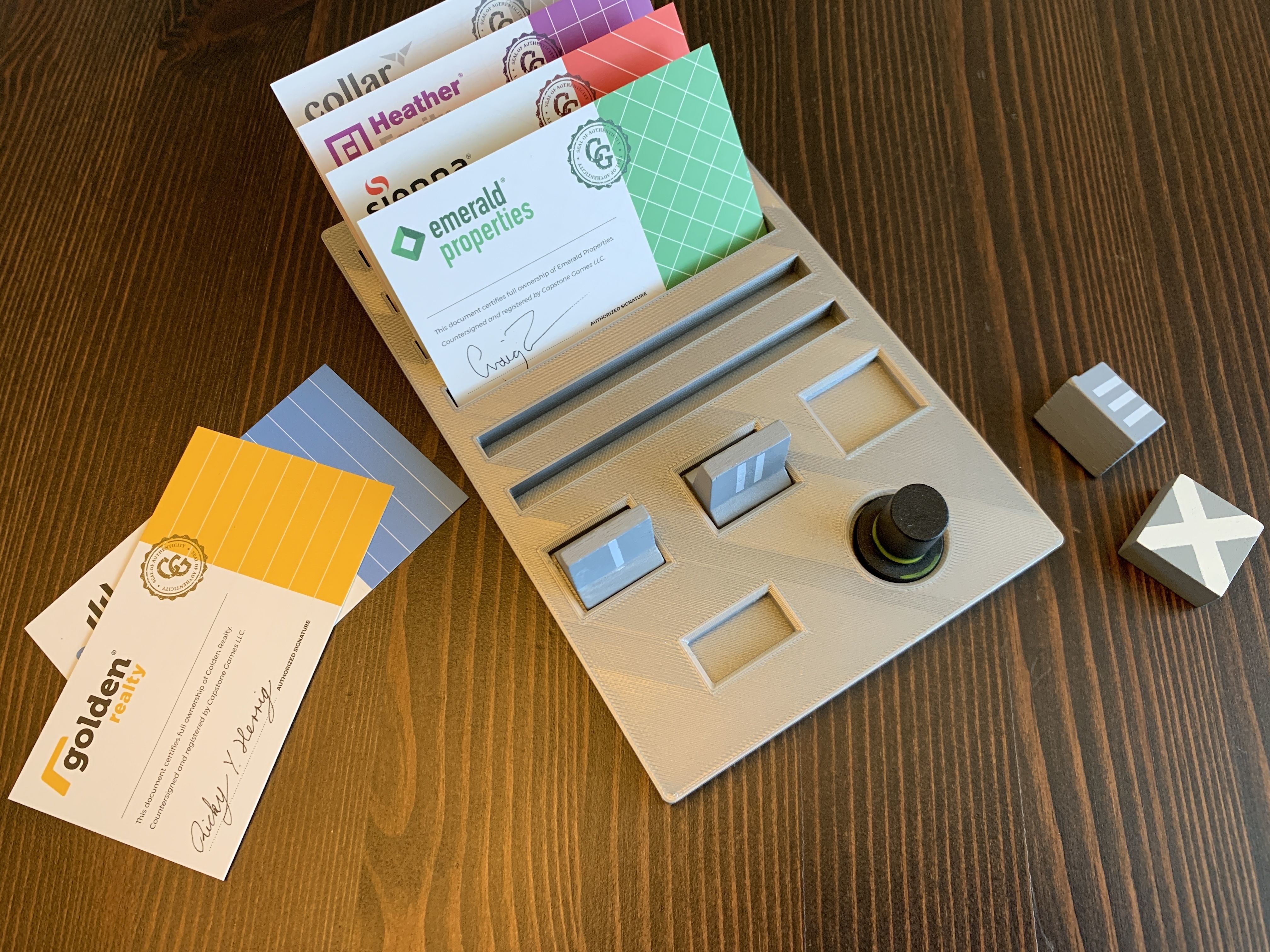 The Estates Board Game Organizer Insert 3D print model_5