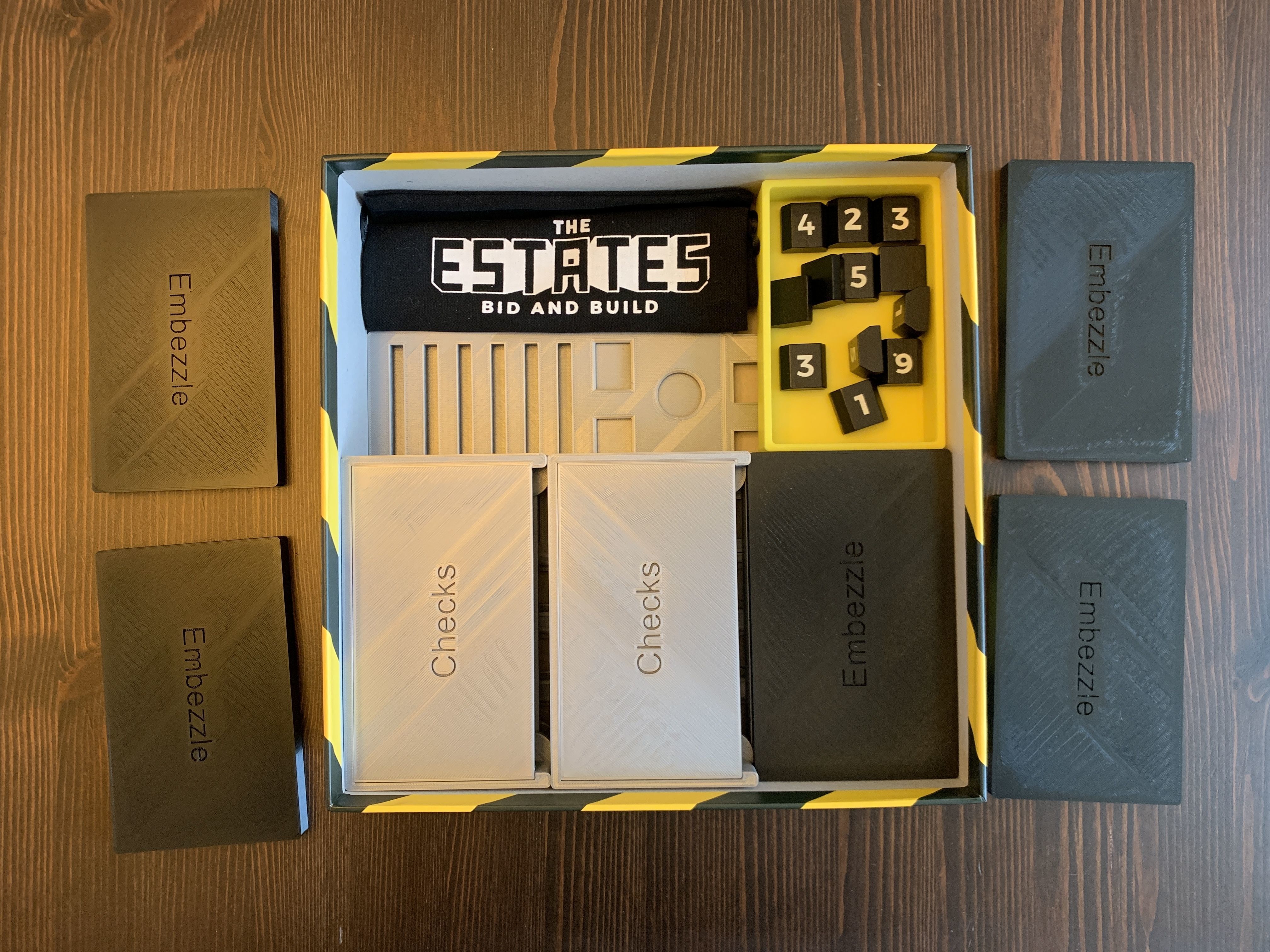 The Estates Board Game Organizer Insert 3D print model_10