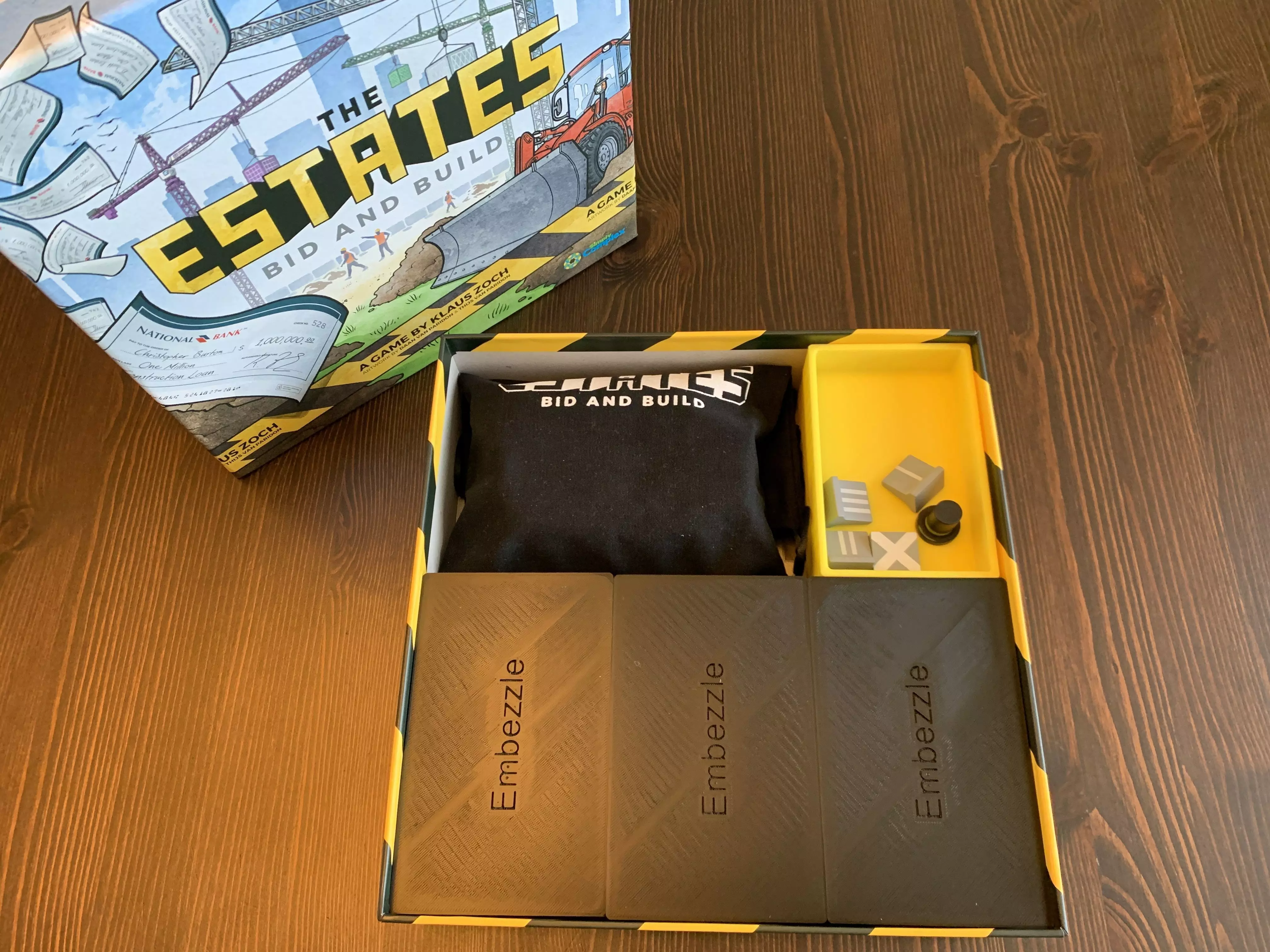 The Estates Board Game Organizer Insert 3D print model_0