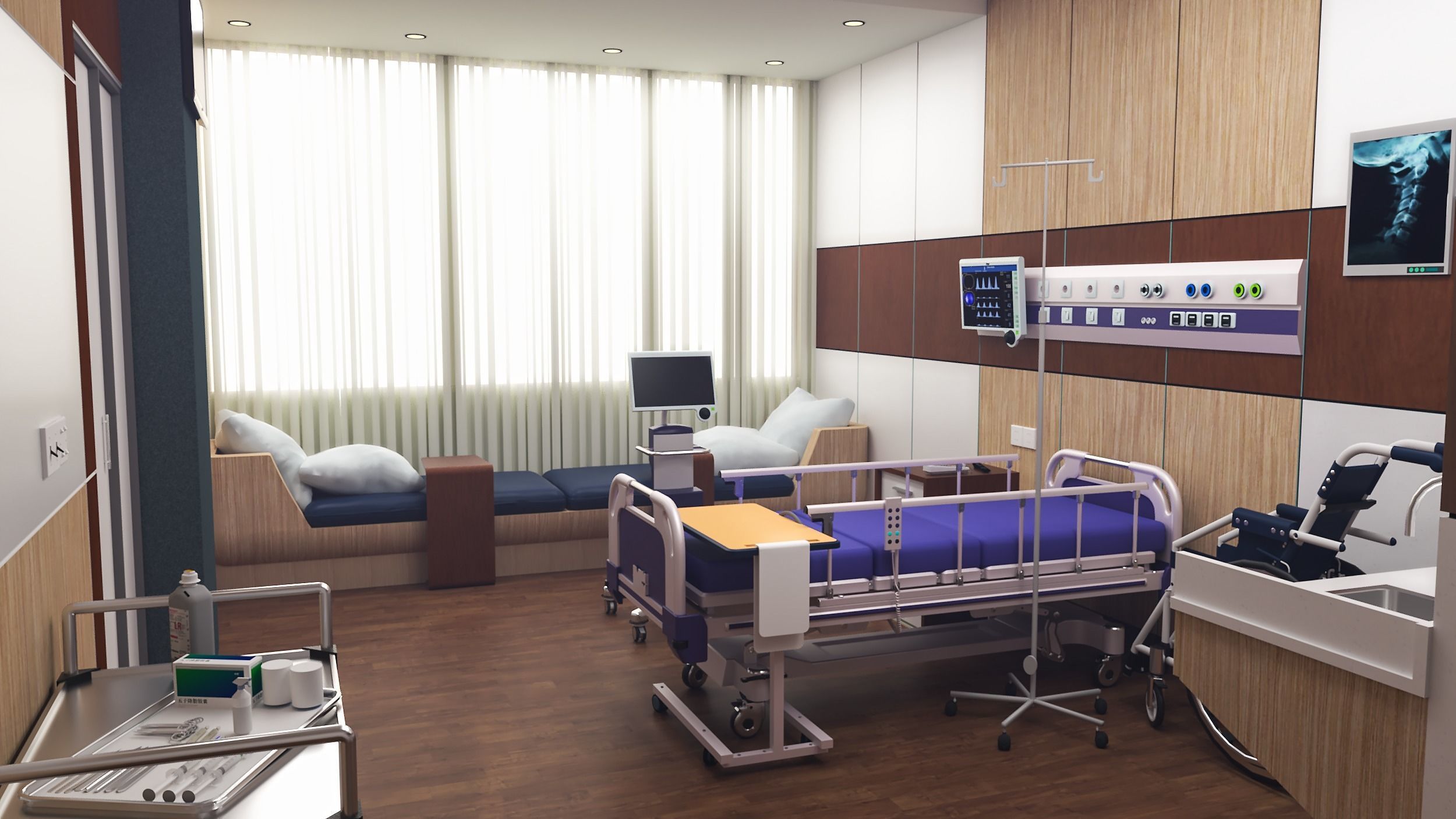 Medical Spaces Interior 3d Models 3D Model Collection_23
