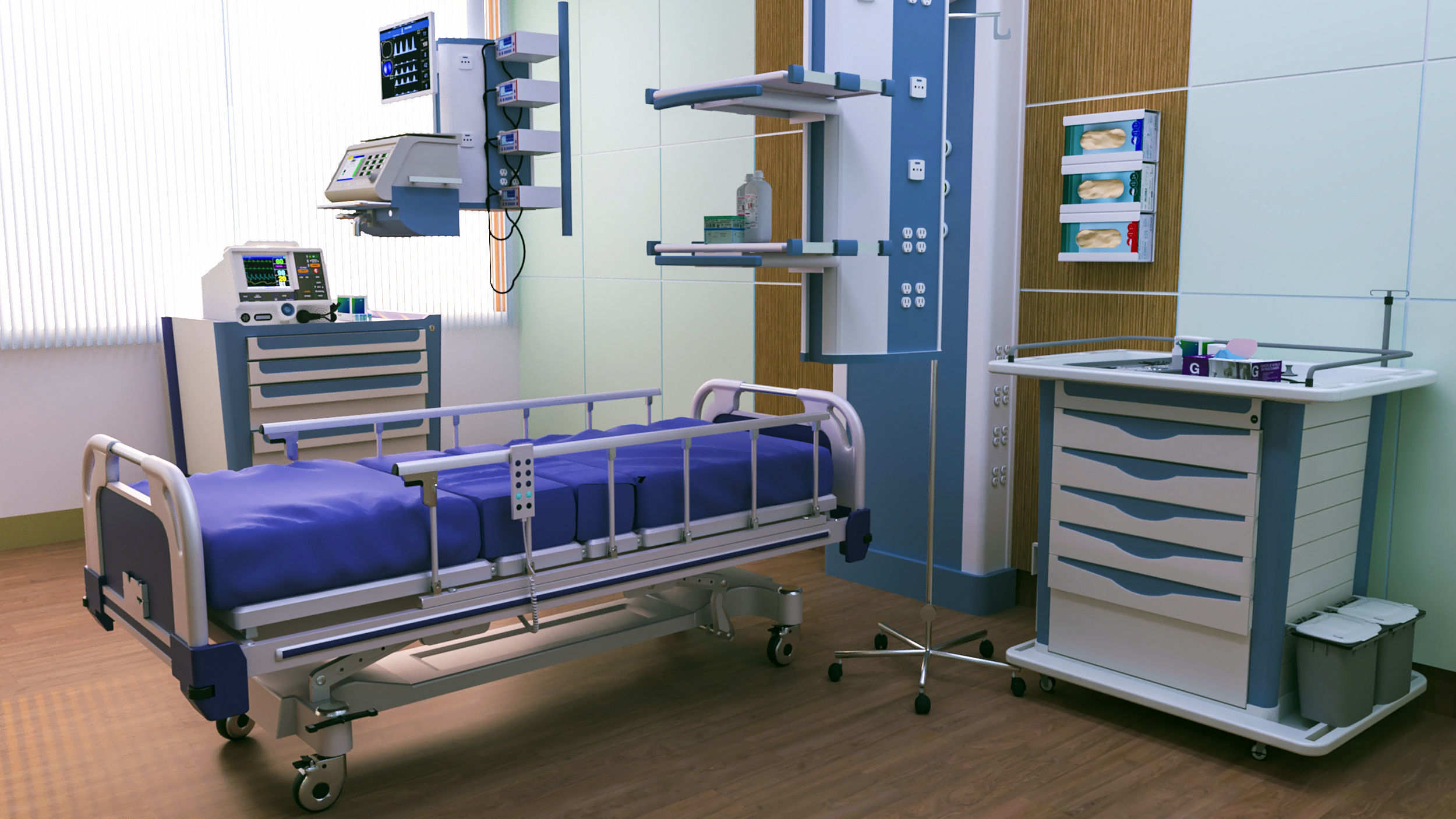 Medical Spaces Interior 3d Models 3D Model Collection_26