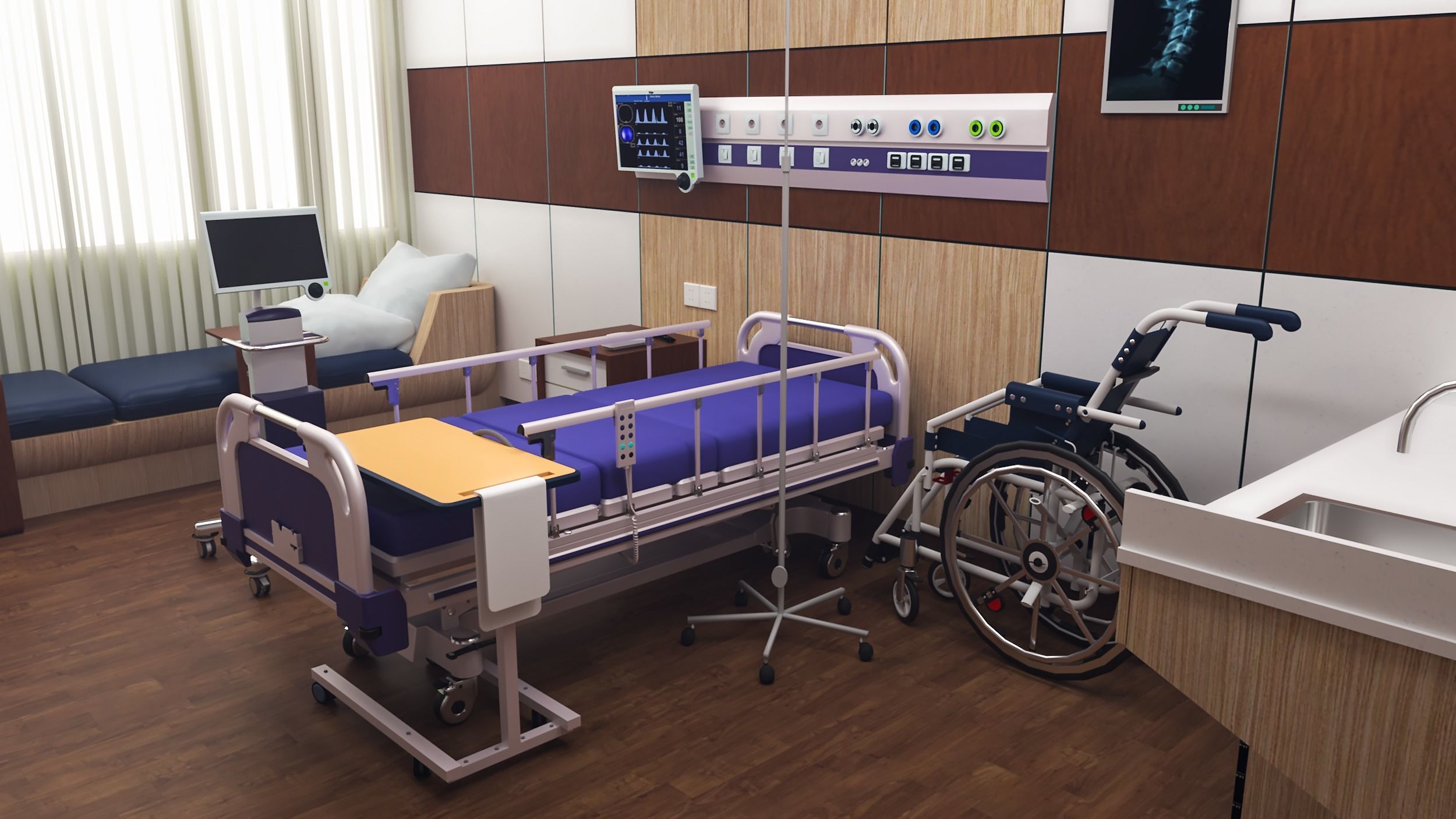 Medical Spaces Interior 3d Models 3D Model Collection_21