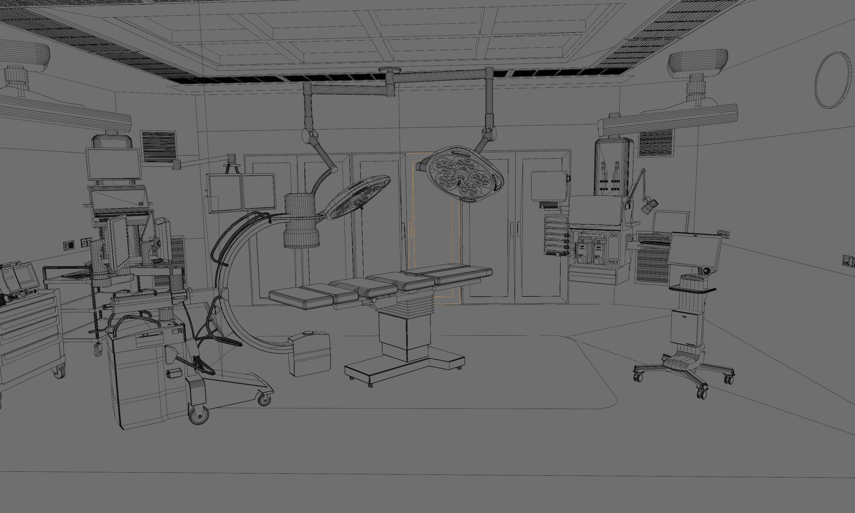 Medical Spaces Interior 3d Models 3D Model Collection_37