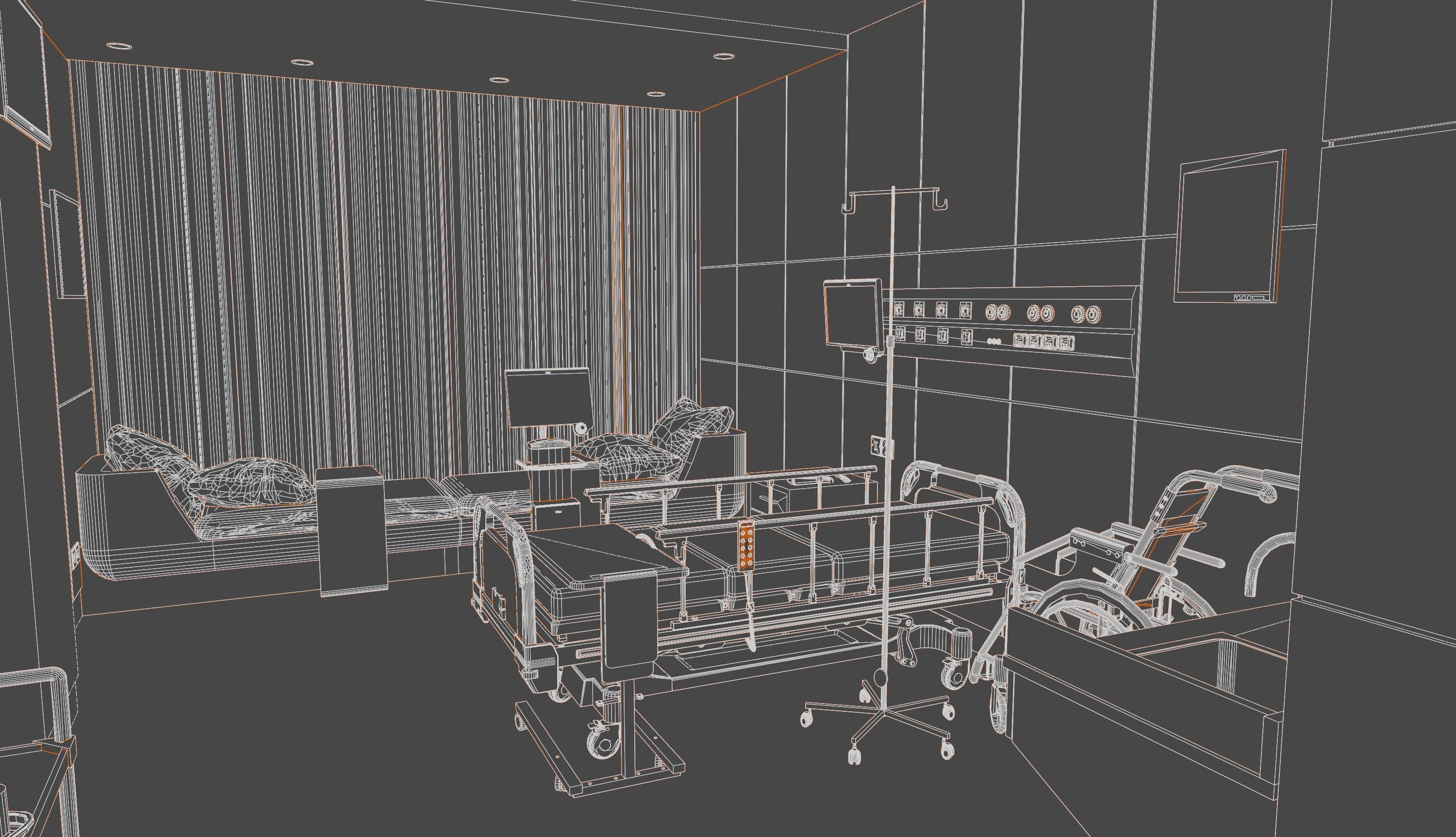 Medical Spaces Interior 3d Models 3D Model Collection_24