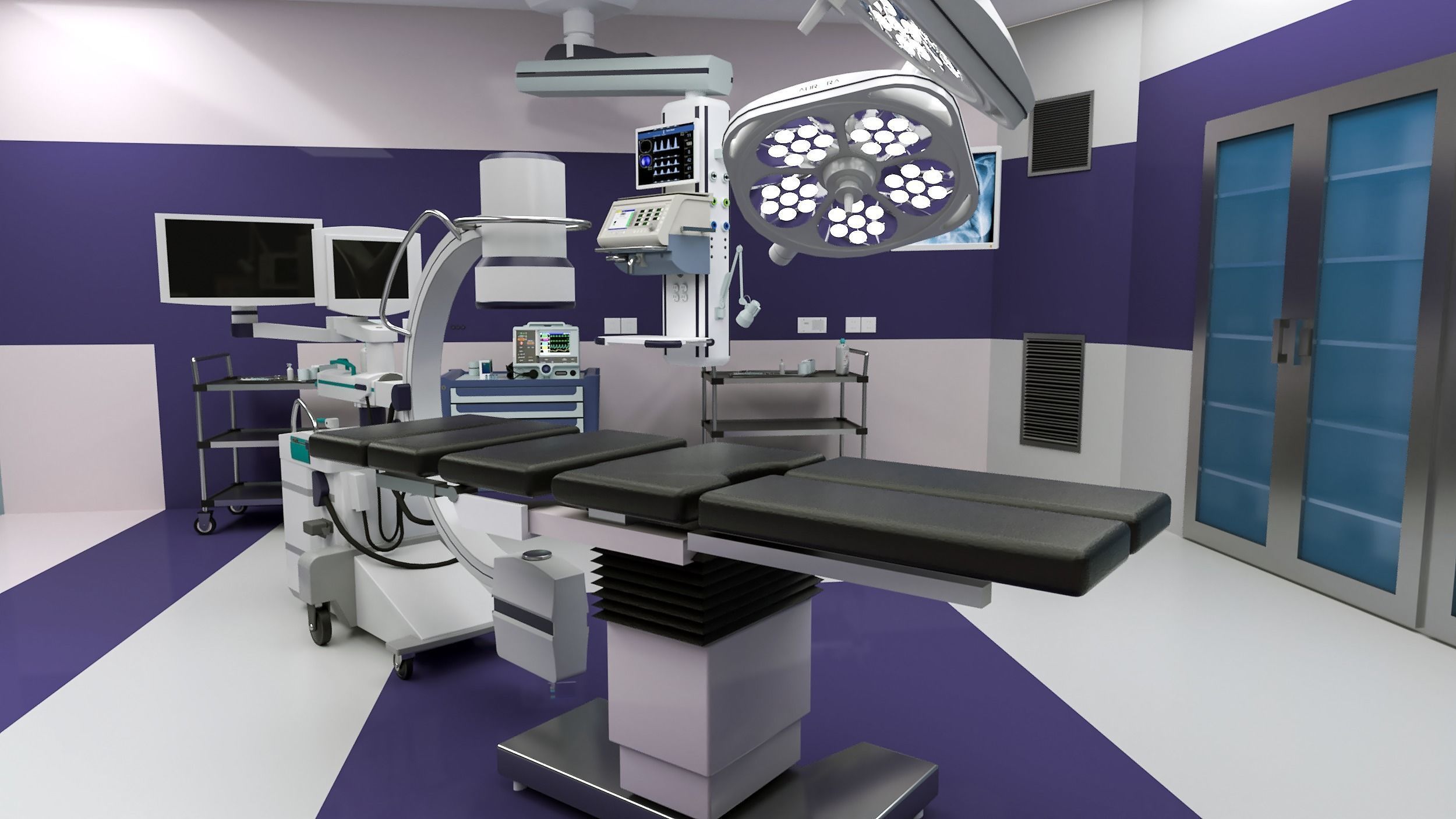 Medical Spaces Interior 3d Models 3D Model Collection_34
