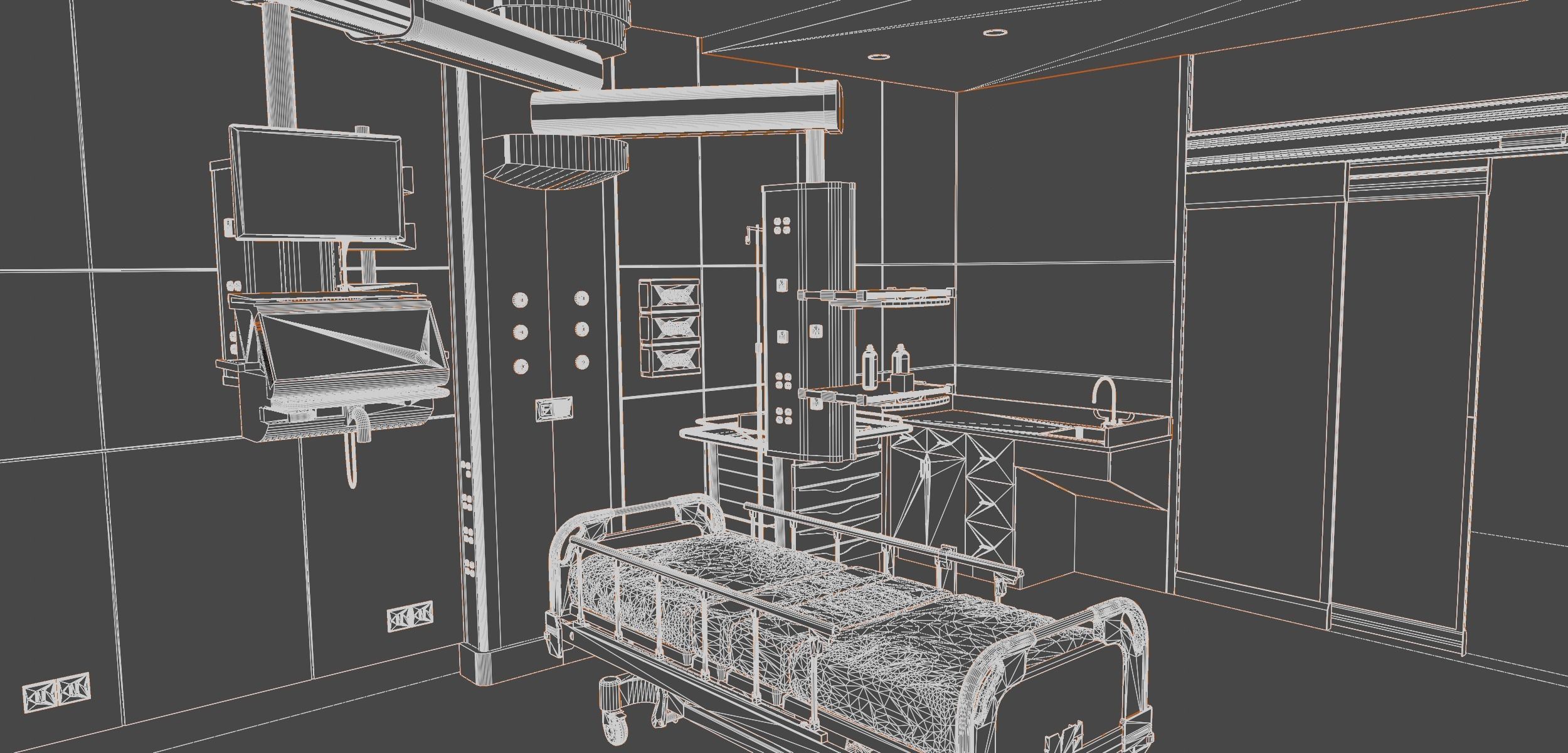 Medical Spaces Interior 3d Models 3D Model Collection_30