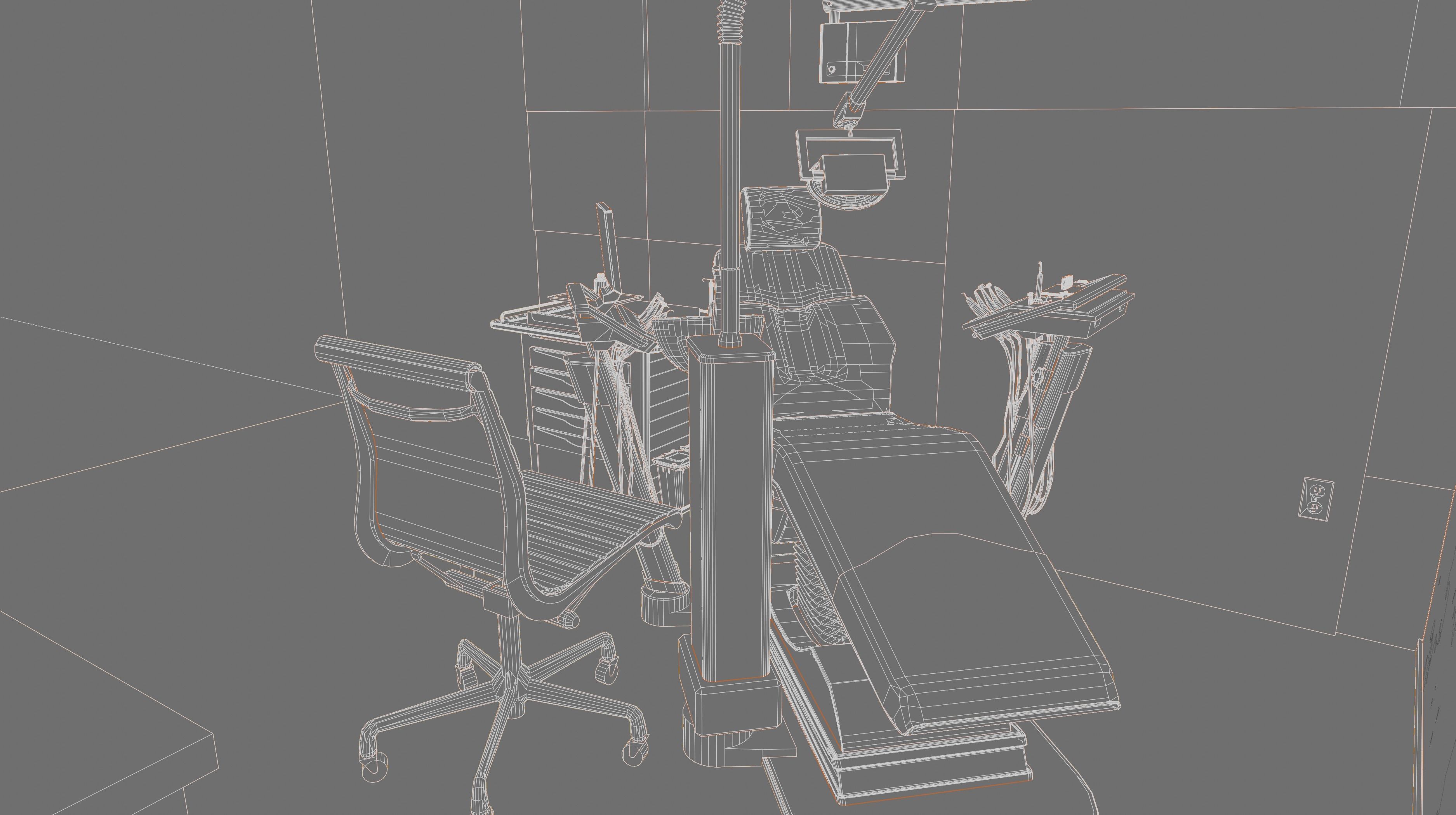 Medical Spaces Interior 3d Models 3D Model Collection_12