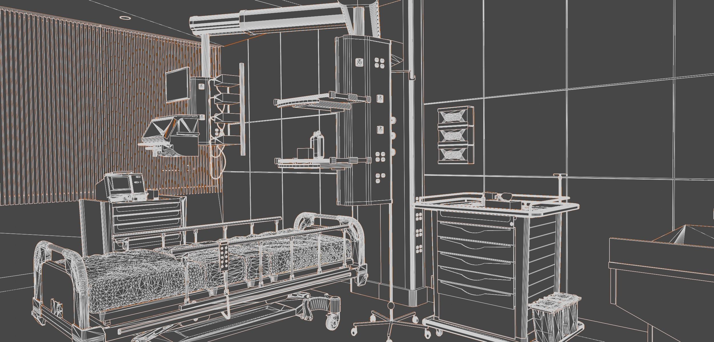 Medical Spaces Interior 3d Models 3D Model Collection_29