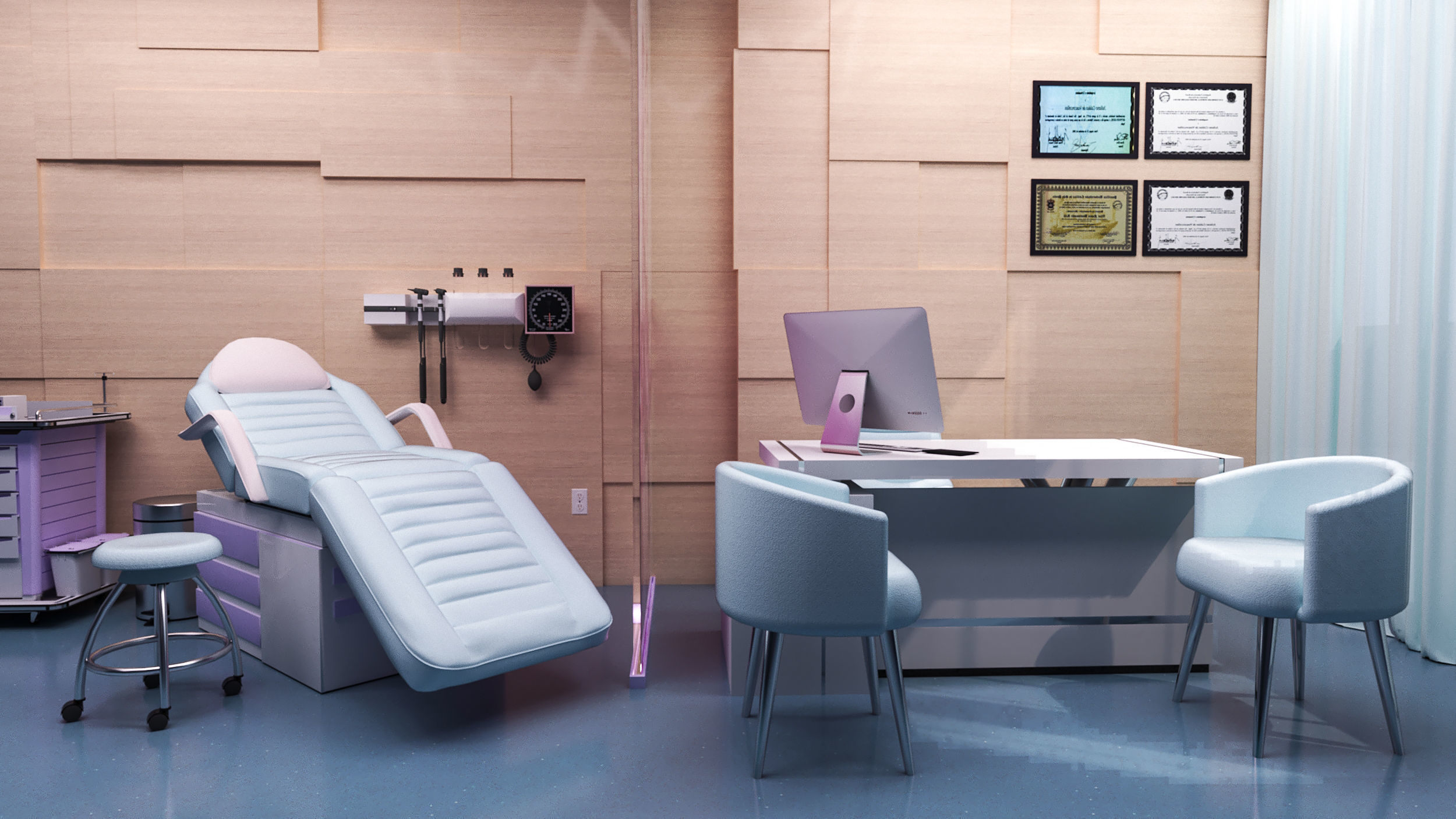 Medical Spaces Interior 3d Models 3D Model Collection_4