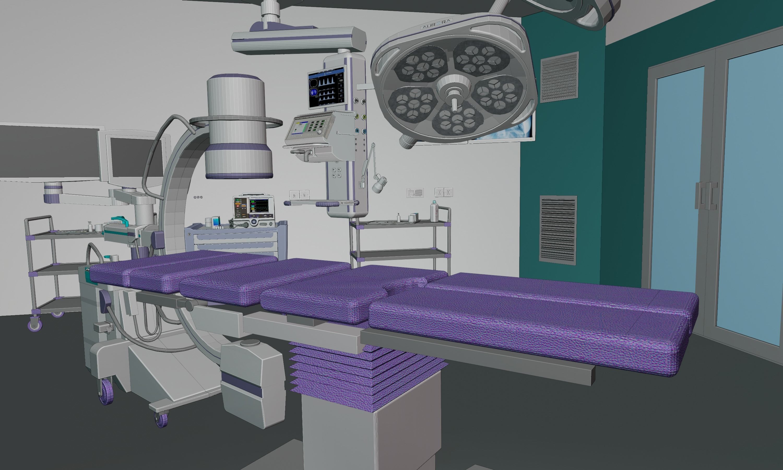 Medical Spaces Interior 3d Models 3D Model Collection_41