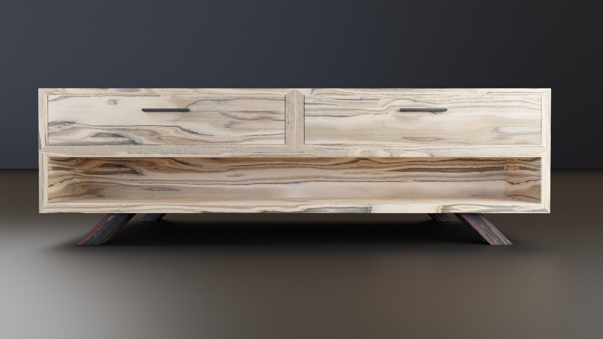 Coffee Table Classic 4 3D model_1