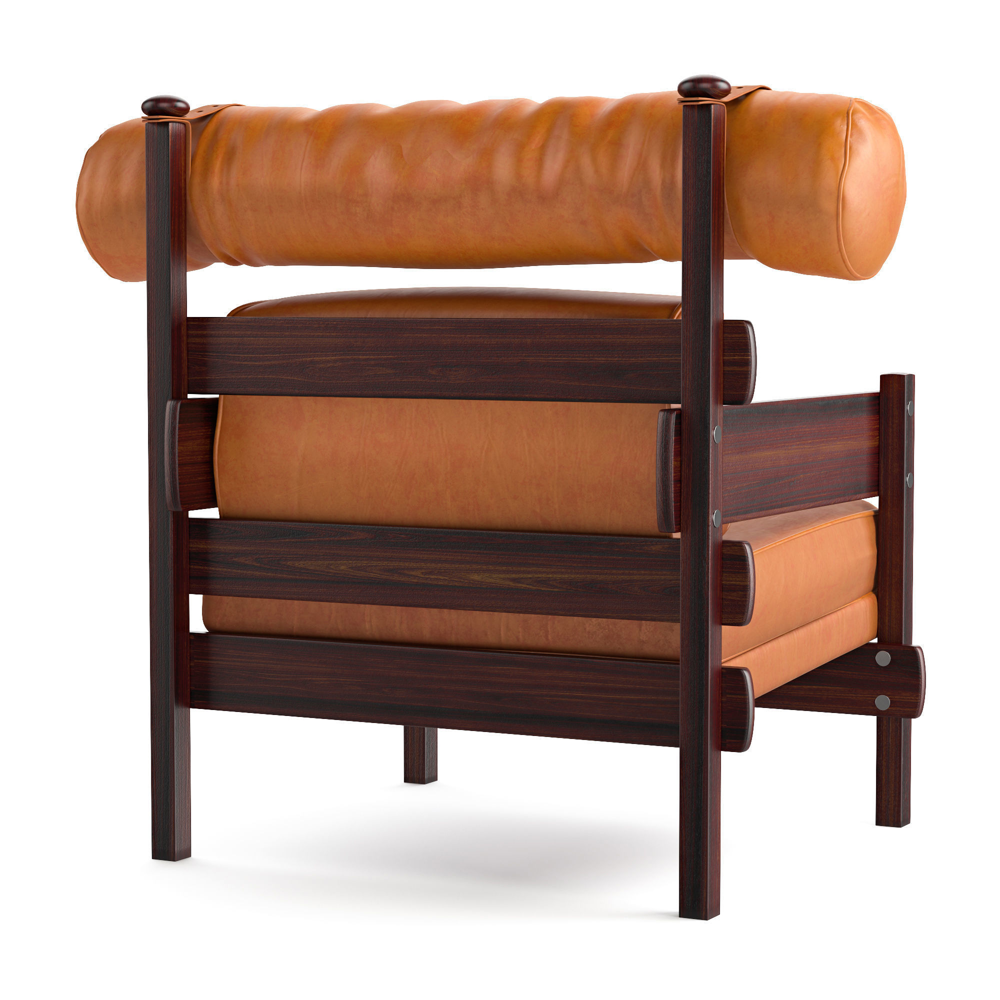 Armchair Sergio Rodrigues Tonico 3D model_3
