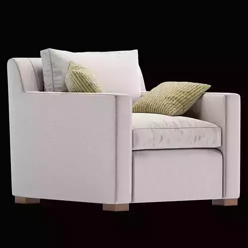 Armchair Belgian Track Arm